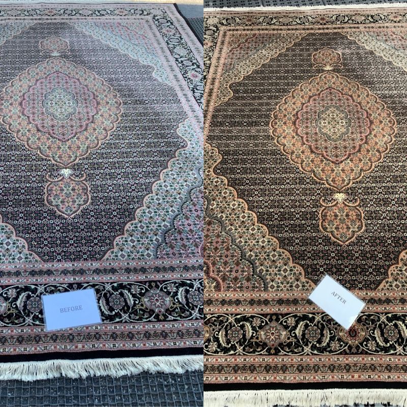 Rug Cleaning Results