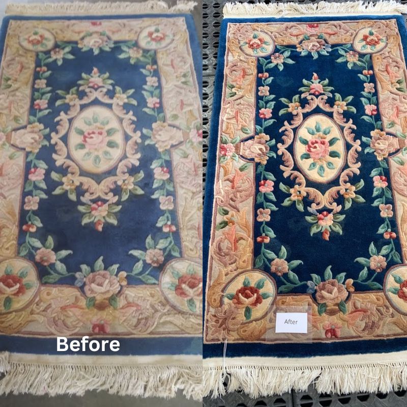 Rug Cleaning Results